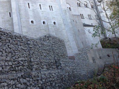 Schloß Neuschwanstein, Böschungssicherung